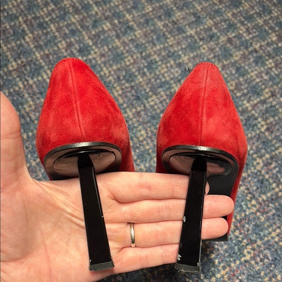 Preloved Stuart Weitzman Red Women's Shoes size 6.5 - Picture 6 of 14